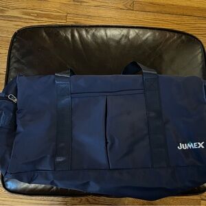 Navy Blue Men's Duffel Bag